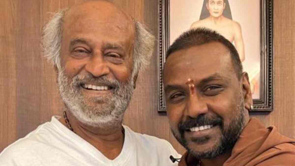 After Rishab Shetty, Raghava Lawrence meets Superstar Rajinikanth and seeks his blessings