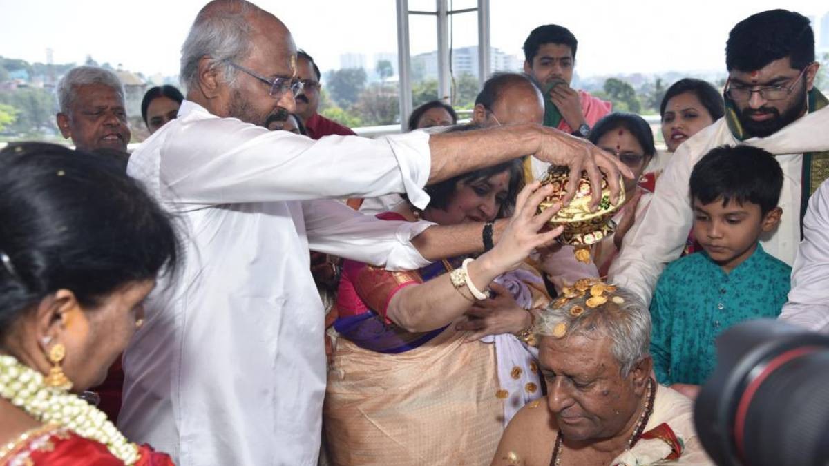 Rajinikanth showers gold coins on his brother: 'He made me who I'm today'