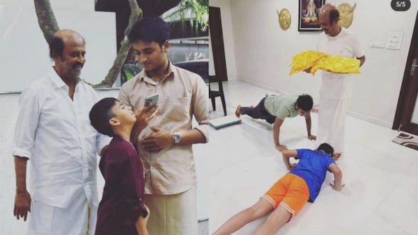 Rajinikanth's heartwarming Deepavali celebrations with family go viral. See photos