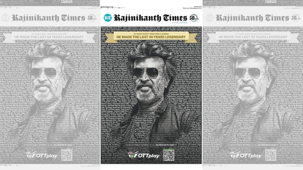 Who Owns the Front Page? Rajinikanth & the Power of Tribute in Modern Media
