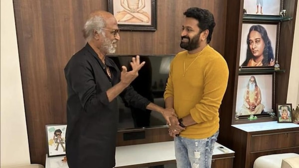 Kantara: Rishab Shetty achieves GOLD standards with Rajinikanth's special gift!