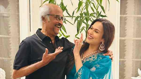 Jailer star Rajinikanth's new look goes viral, daughter Soundarya drops pictures