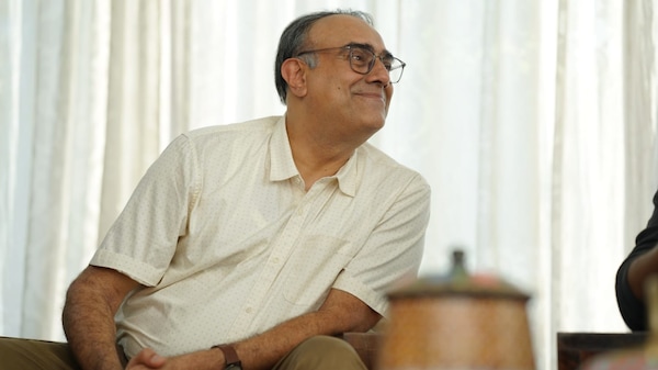 Rajit Kapur in a still from Pharma