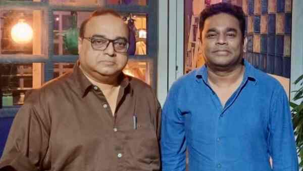 Rajkumar Santoshi and AR Rahman