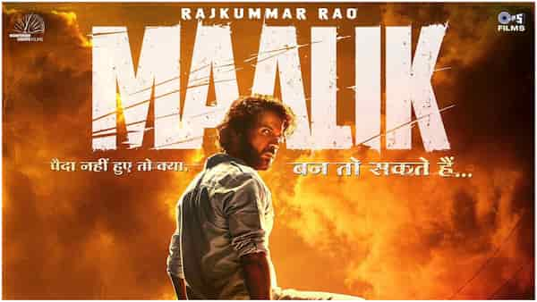 Maalik: Rajkummar Rao reveals title and first look of his next after Stree 2 on his birthday