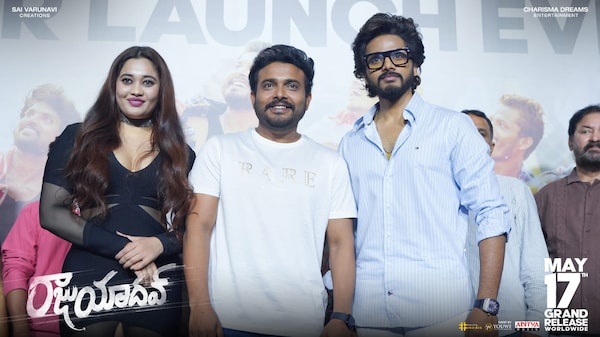 Teja Sajja launches Raju Yadav trailer