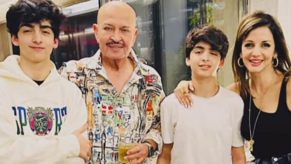 Rakesh Roshan’s birthday: Sussanne Khan wishes him by dropping a cute picture with his grand children