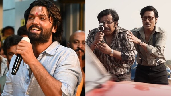 Rakshit Shetty releases Jigarthanda Double X teaser, dubs Karthik Subbaraj's film 'king size entertainment'