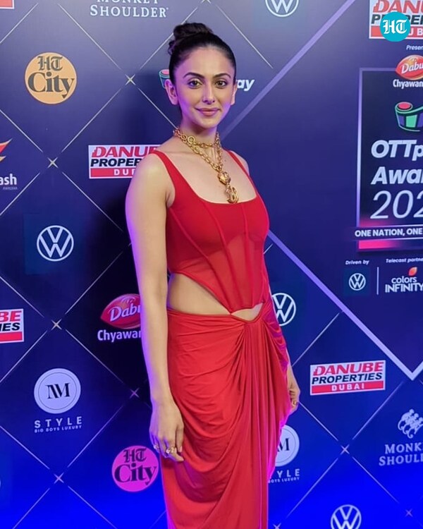 Rakul Preet Singh at OTTplay Awards 2023.