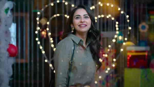 Rakul Preet Singh in a still from Ayaalan