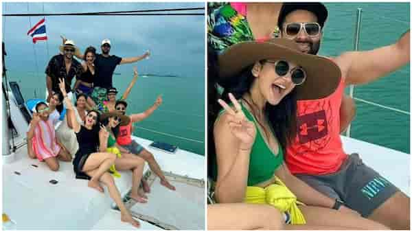 Rakul Preet Singh, Jackky Bhagnani enjoy their bachelor party in Thailand – See PICS