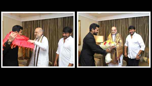 Amit Shah honours RRR star Ram Charan for Naatu Naatu’s Oscar win