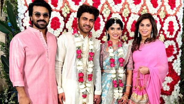 Tollywood star, Sharwanand's wedding festivities underway, Ram Charan lands in Jaipur for the big day
