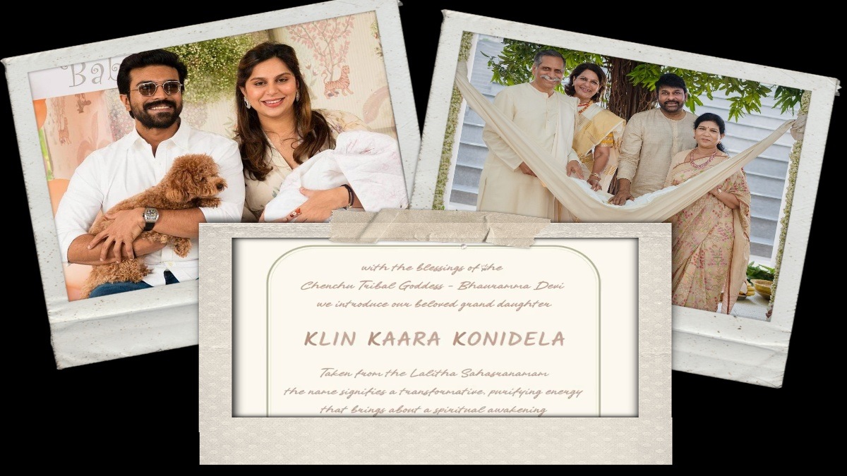 Ram Charan, Upasana Konidela daughter’s name out; the baby will be called..