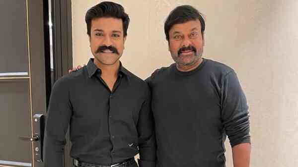 RRR star Ram Charan calls working with Chiranjeevi in Acharya ‘a dream come true’