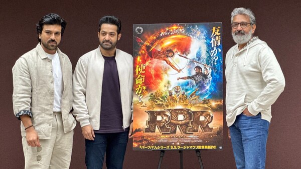 RRR in Japan: Jr NTR, Ram Charan and SS Rajamouli receive a grand welcome, spend time with Japanese media, fans