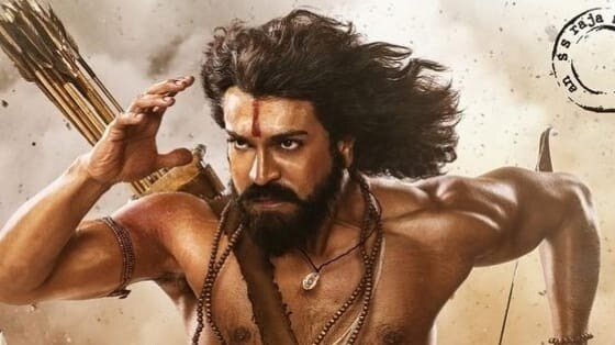 RRR: Watch Ram Charan as Alluri Sitarama Raju graces the billboards in Times Square New York