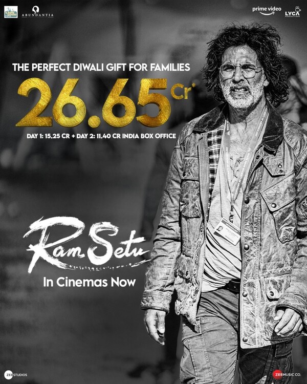 Ram Setu Box Office Report Day 2