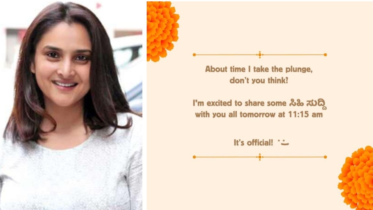 Did Queen Bee Ramya just confirm rumours of a filmi comeback?