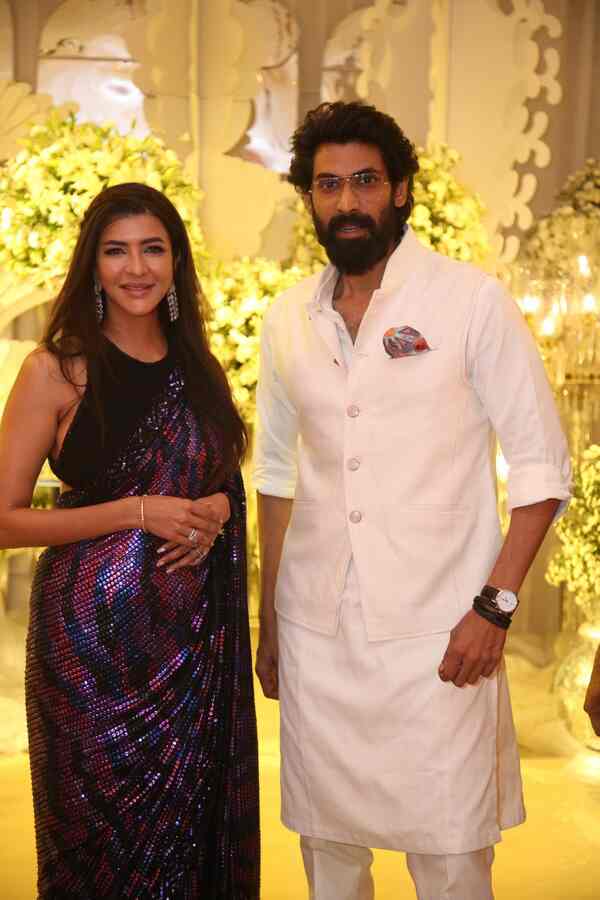 Rana and Lakshmi Manchu