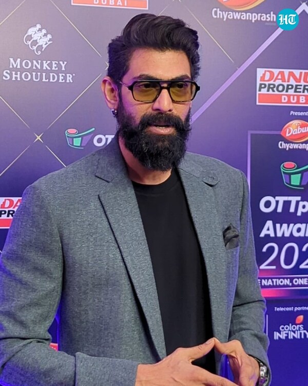 Rana Daggubati at OTTplay Awards 2023.