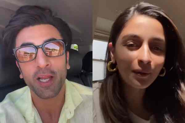 Brahmastra: A ‘nervous’ Alia Bhatt and Ranbir Kapoor drop ‘gentle’ reminders ahead of trailer release; watch video