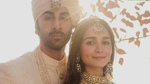 Alia Bhatt shares beautiful wedding photos with Ranbir Kapoor, writes ‘We got married’