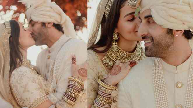 Ranbir Kapoor-Alia Bhatt’s dreamy pictures from their wedding will instantly lift up your mood