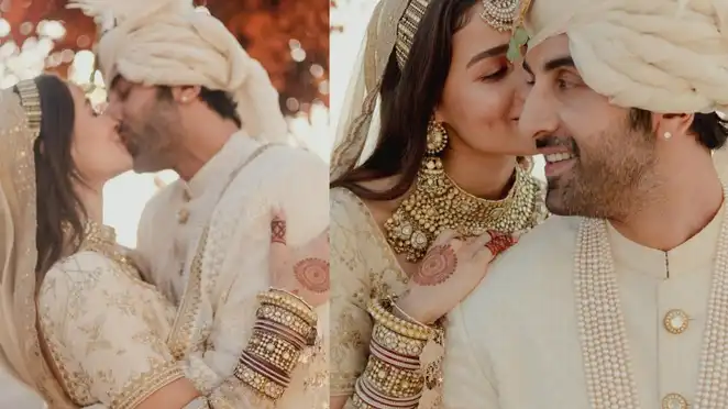 Ranbir Kapoor-Alia Bhatt’s dreamy pictures from their wedding will instantly lift up your mood