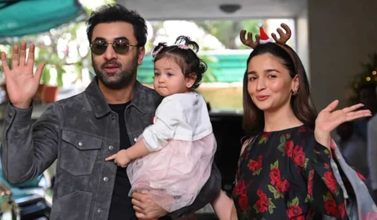 Alia Bhatt holds Raha close to her heart, Ranbir Kapoor admires them ...