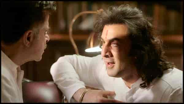 Ranbir Kapoor and Anil Kapoor in 'Animal'