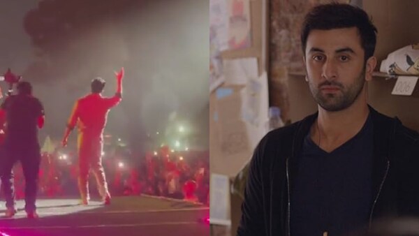 Viral video | Ranbir Kapoor recreates Channa Mereya's hookstep at Arijit Singh's live concert