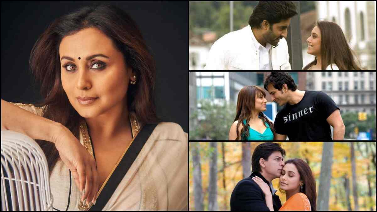 Happy birthday, Rani Mukerji! From Shah Rukh Khan to Abhishek Bachchan to Saif Ali Khan, here are the actors with whom she shares the best onscreen chemistry