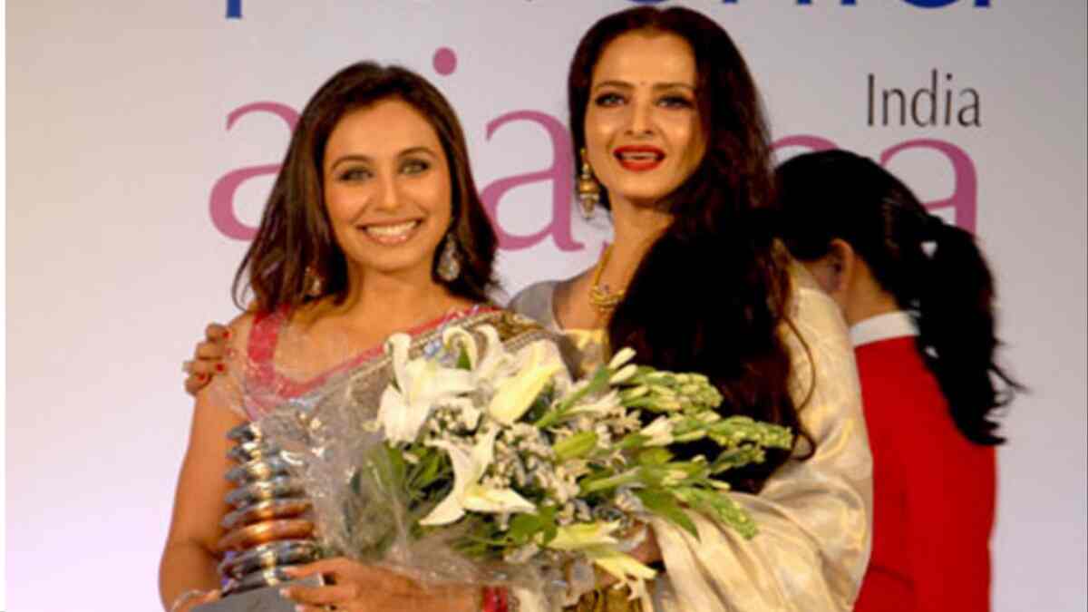 Rekha watched Rani Mukerji's Mrs Chatterjee Vs Norway, her reaction is EPIC!