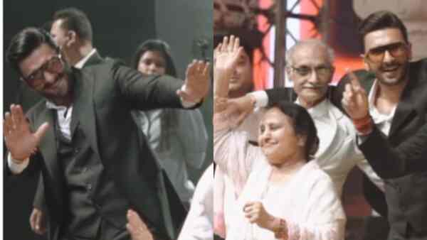 Viral video: Ranveer Singh dances on ‘What Jhumka’ with an elderly man; social media users find it ‘adorable’