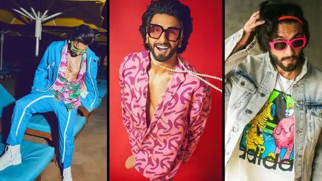  In Pics: Jayeshbhai Jordaar actor Ranveer Singh's wacky, yet bold and eccentric sartorial styles