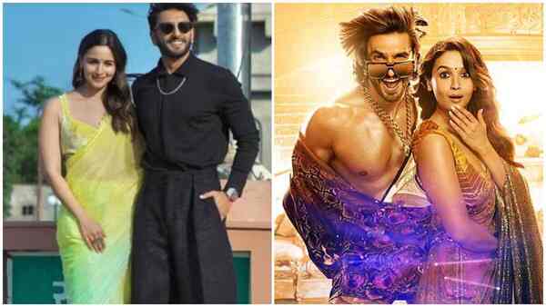 Rocky Aur Rani Kii Prem Kahaani: Alia Bhatt stuns in ombre saree, Ranveer Singh looks dapper as they promote their film in Kanpur