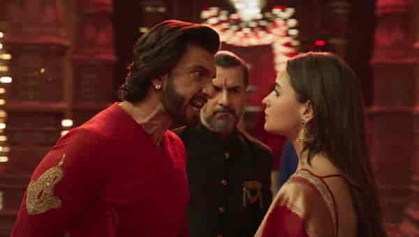 Ranveer Singh and Alia Bhatt in RRKPK