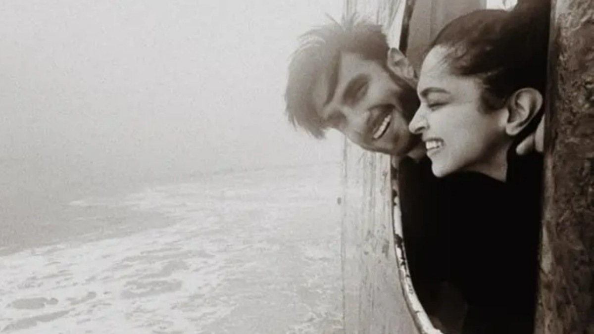 Ranveer Singh’s return gift to fans for his birthday wishes is a monochrome picture with wife Deepika Padukone