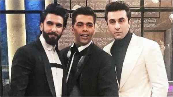 Ranveer Singh-Karan Johar-Ranbir Kapoor