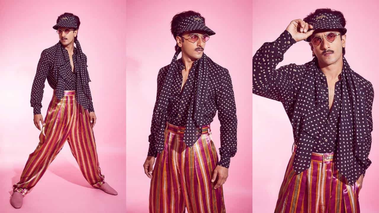 Ranveer Singh’s zany combo of stripes and spots