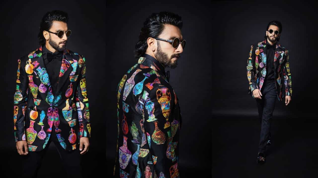 Ranveer Singh slaying in Versace