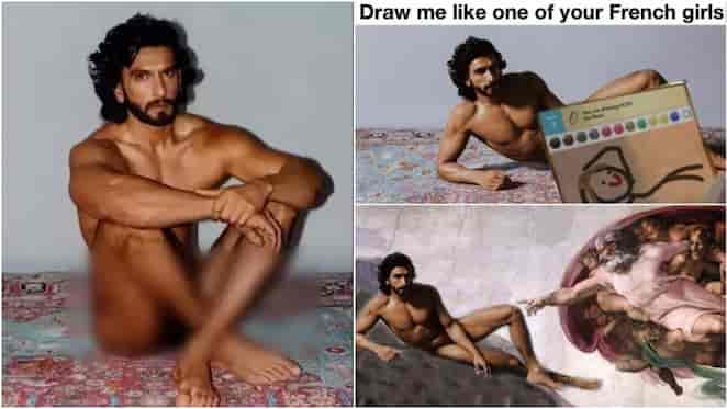 VIRAL: Ranveer Singh goes WILD with his NAKED photoshoot, inspires a MEME FEST on Twitter, Check out the BEST ones