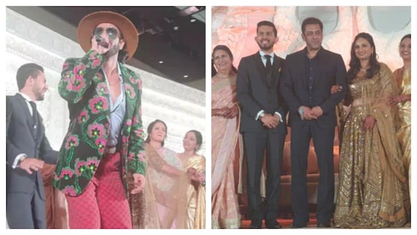 Salman Khan, Ranveer Singh attend Mumbai Police Commissioner's daughter's wedding in style