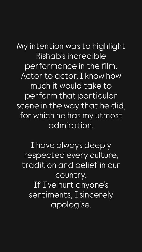 Ranveer Singh via Instagram Story