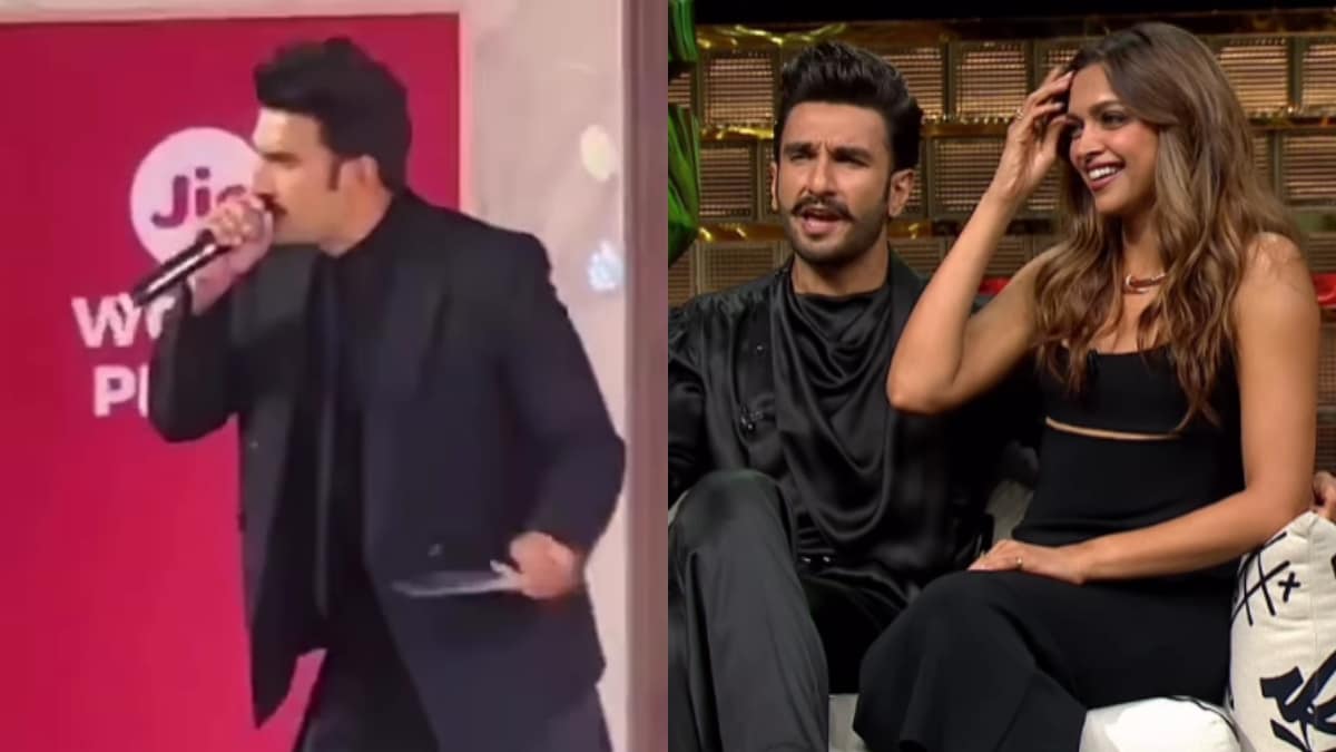 Watch | Ranveer Singh recreates 'looking like a wow' trend after wife ...