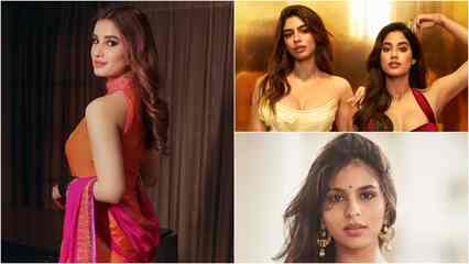 Azaad star Rasha Thadani feels she can 'learn' from Janhvi Kapoor, Khushi, and Suhana Khan as she reacts to comparison