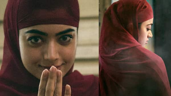 Sita Ramam: Rashmika Mandanna as Afreen says Eid-al-Adha Mubarak in the film's new poster