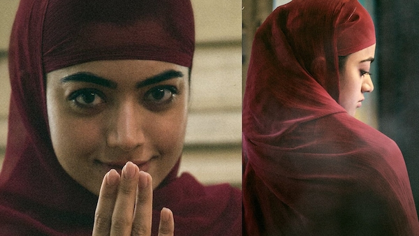 Sita Ramam: Rashmika Mandanna as Afreen says Eid-al-Adha Mubarak in the film's new poster