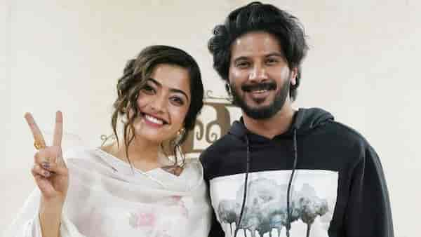 Rashmika Mandanna and Dulquer Salmaan